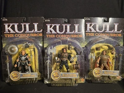  Toybiz vintage 1997 Kull the Conqueror 3 Action Figure complete set- New - Image 1 of 4