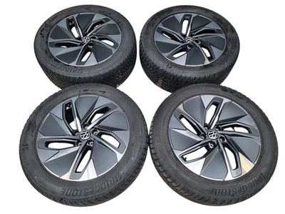 Original VW ID4 ID5 Winter Felgen 235 55 19 255 50 19 Bridgestone Winterreifen - Bild 1 von 4