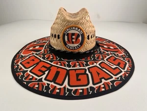 Sombrero de paja floral Cincinnati Bengals - Imagen 1 de 9