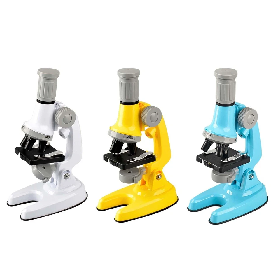 MARKENLOS Biologisches Mikroskop 1200-fach einstellbare Brennweite für praktische