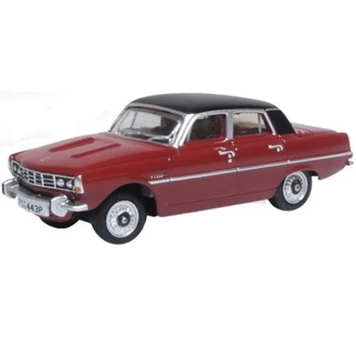 Oxford Diecast 1:76 Scale Rover P6 Brigade Red Model Car OO Gauge 76RP007 - Image 1 of 1