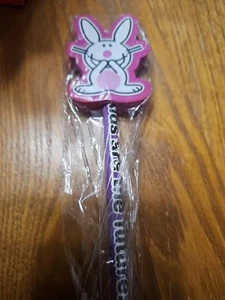Jim Brenton Happy Bunny Pencil With Eraser - Picture 1 of 2