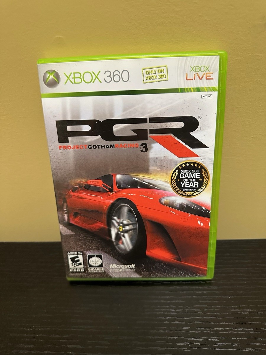 新品シュリンク付PGR3-プロジェクトゴッサムレーシング 3- Xbox360 Microsoft Xbox 360 Project Gotham Racing 3 Video Games for