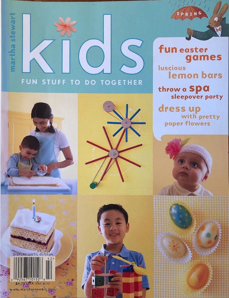 Collectable copy of Martha Stewart Kids: Holiday Projects, Spring 2004 - Image 1 of 1