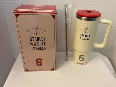 St Louis Cardinals Stan Musial Tumbler 30 OZ SGA 6/22/24 New in Box - Image 1 of 4