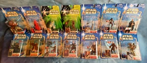 Attack Of The Clones Figures Lot of 14 Star Wars 2002 Action Figures FREE SHIP - Picture 1 of 6