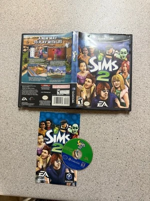 The Sims 2 (Nintendo GameCube) Great Condition CIB Complete & Tested - - Image 1 of 4