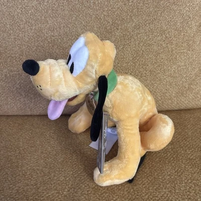 Disney Store Plush Pluto 11" Puppy Dog Stuffed Toy “If Found Please Return” Tag - Image 1 of 4