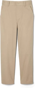 Boys' Pull-On Relaxed Fit School Uniform Pant (Standard & Husky) - Picture 1 of 13