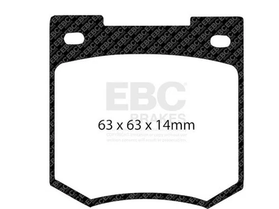 Juego Pastillas Freno Delanteras 12XQNS58 para Serie 4/4 V Plus Four 1966 1967 1968 1969 1970 Foto 1 de 4