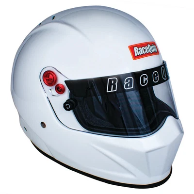 RaceQuip® 286117RQP Vesta 20 Racing Helmet - Full Face - Snell SA2020 - White - - Image 1 of 4