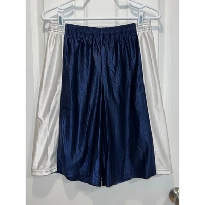 Pantalones Cortos Atléticos Don Alleson DAZZLE Para Hombre L Grandes Azul Marino Blanco Hechos en EE. UU. Foto 1 de 4