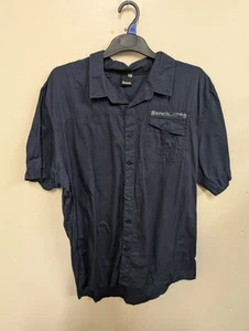 Mens Vintage Bench Short Sleeve Shirt Size XXL 2xl - Picture 1 of 7