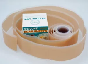 Aliver Silicone Scar Sheet MEDICAL GRADE SCAR REMOVAL SILICONE TAPE - 3 Meter - Picture 1 of 14