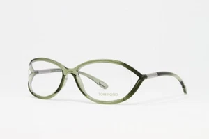 Tom Ford Women's Eyeglasses Frames FT5044V-437 Olive 54mm NEW with Hard Case - Picture 1 of 5