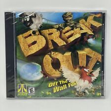  Atari BREAKOUT PC Game 2001 3D  CD-Rom Break Out NEW SEALED