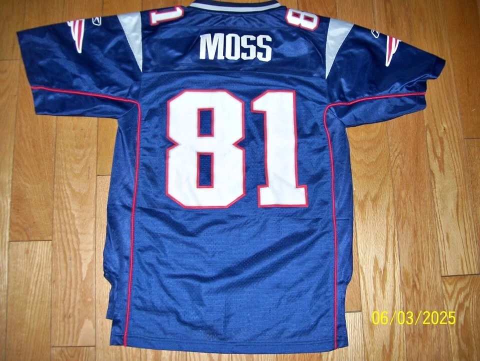 New England Patriots Randy Moss NFL Jersey Size Kids Large - Image 1 of 1