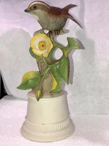 Boehm White Throated Sparrow #430 Porcelain Bird Figurine Made in USA Vintage  - Picture 1 of 12