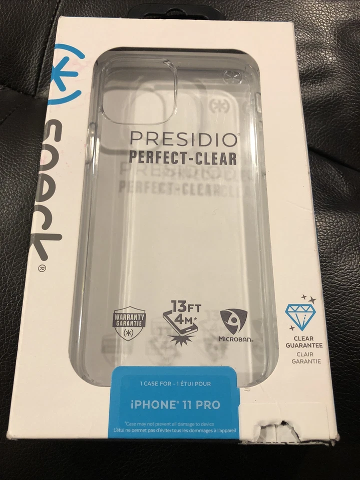 Funda Rígida Speck Presidio Transparente Perfecta para Apple iPhone 11 Pro Transparente Nueva  Foto 1 de 1