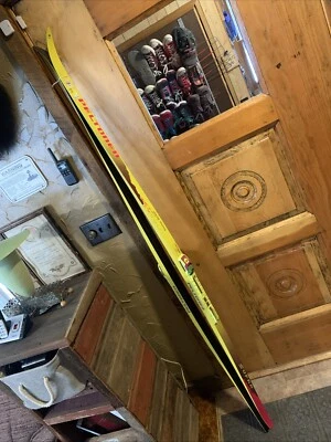 Esquís especiales Birkbeiner vintage años 90 Neon Peltonen Supra 4000G fijaciones Rosignol Foto 1 de 4