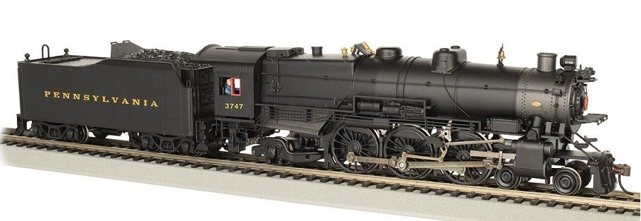 Bachmann - HO Scale - PRR Post War K4 #3747 DCC & Sound: 84408 - Image 1 of 1