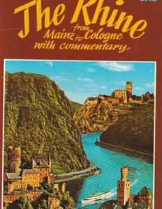 The Rhine from Mainz to Cologne English Commentary Foldout Map in Folder - Picture 1 of 4