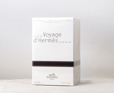 Hermes Voyage D'Hermes Eau De Toilette Spray Recargable 3.3oz/100ml NUEVO Y SELLADO Foto 1 de 3