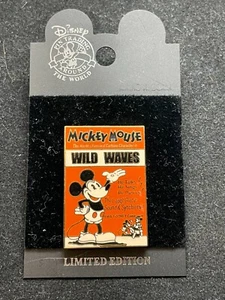Disney Pin - WDW - Mickey Mouse Wild Waves - Surprise Release 33905 LE - Picture 1 of 1