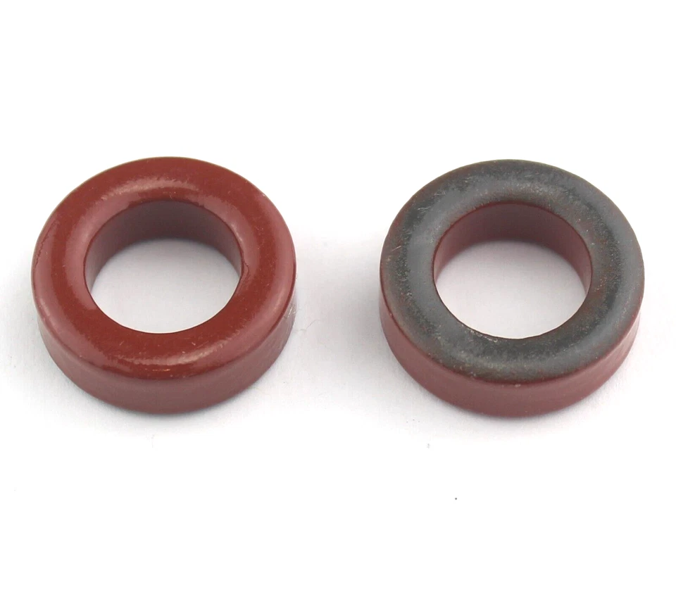 2pcs Toroid T80-2 Iron Powder Core Made w/ BASF Carbonyl Iron Material Type 2