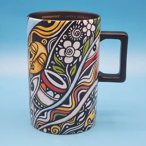 Starbucks Limited Edition Laolu Senbanjo 2018 Coffee Stories Becher Tasse 12 oz - Bild 1 von 9