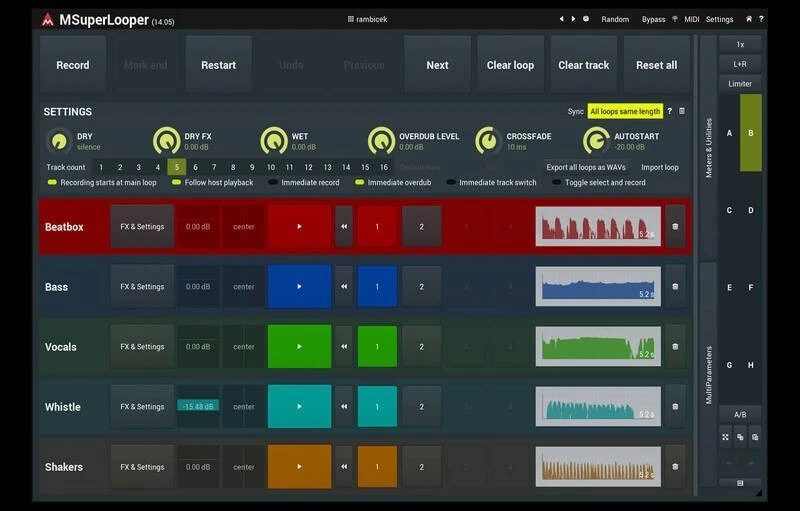 MSuperLooper Melda Production Looper Plugin. Full software transfer. - Image 1 of 1