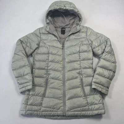 Chaqueta Parka The North Face Gotham Puffer Con Capucha 550 Plumón de Ganso Gris Para Mujer’s S Foto 1 de 4