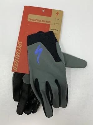 Luvas de ar femininas Specialized Trail Series tamanho médio novas com etiquetas - Imagem 1 de 3