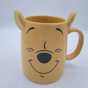 Hallmark Disney Winnie the Pooh Dimensional Pooh Bear Mug Ears on Rim Ceramic - Picture 1 of 6