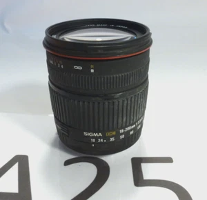 Sigma 18-200mm F3.5-6.3 DC Zoomobjektiv für Canon EF refm - Bild 1 von 3