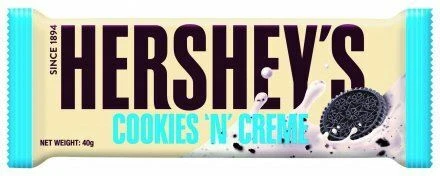 Hershey`s Cookies n Creme - 40g - Pack of 12 - Image 1 of 1