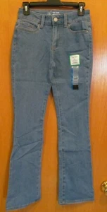 Jeans blu Elton Wash vita media bootcut ~ JUNIOR taglia 7 ~ nuovi con etichette ~ senza confini - Foto 1 di 2