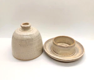 Dunbeacon Handmade Butter Bell - Ireland Studio Pottery Helen Ennis West Cork - Picture 1 of 15