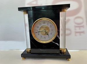 Desk Clock with Columns - Pierre Laurent - Picture 1 of 2