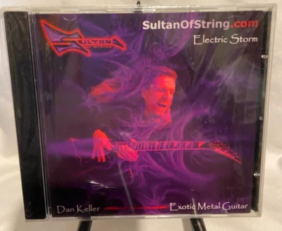 Electric Storm - Sultan of String--CD-New - Dan Keller - Exotic Metal Guitar - Image 1 of 2