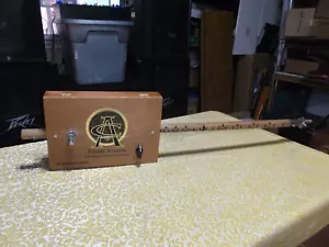 Folk Instrument Cigar Box Guitar One String Untested - Picture 1 of 10