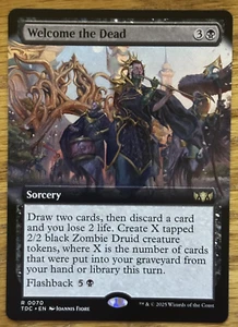 MTG Tarkir Dragonstorm, Welcome the Dead - Borderless - Bild 1 von 1