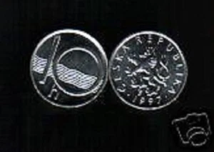 CZECH REPUBLIC 10 HALERU KM-6 x 1000 Pcs Lot 1997 Deal EURO LION UNC COIN MONEY - Picture 1 of 1