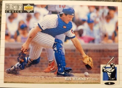1994 Collector's Choice Baseball Card #297 Rick Wilkins - Image 1 of 2