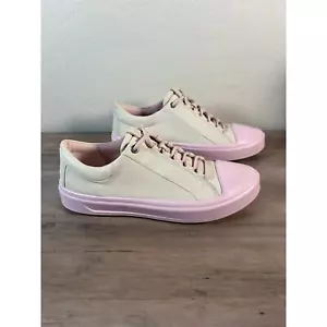 Zapatilla deportiva ECCO Flexure T-Cap sombra blanca flor rosa cuero para mujer 39 EE. UU. 8 - Imagen 1 de 8