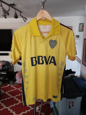 Boca Juniors CABJ Patch Team Jersey Soccer Futball Size Small Citroen BBVA  - Image 1 of 3