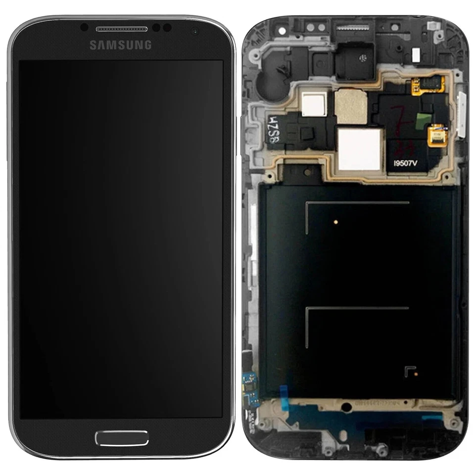 ?? Numériseur écran tactile LCD de remplacement avec cadre pour Samsung Galaxy S4 I9505 - Photo 1/1