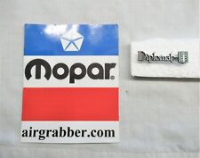 NOS Mopar 1978 1979 1980 1981 1982 1983 Dodge Diplomat dash emblem nameplate