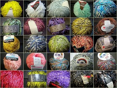 MONDIAL, AUSTERMANN,SONSTIGE Glanzgarn Viskose Lurex Glamour Effektgarn Welcomme Gedifra VintageRetro Seite 1