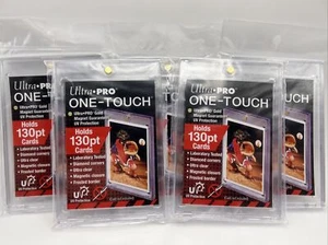 Ultra Pro One-Touch Thick Card 130pt Point Magnetic Card Holder - LOT of 5 - Picture 1 of 3